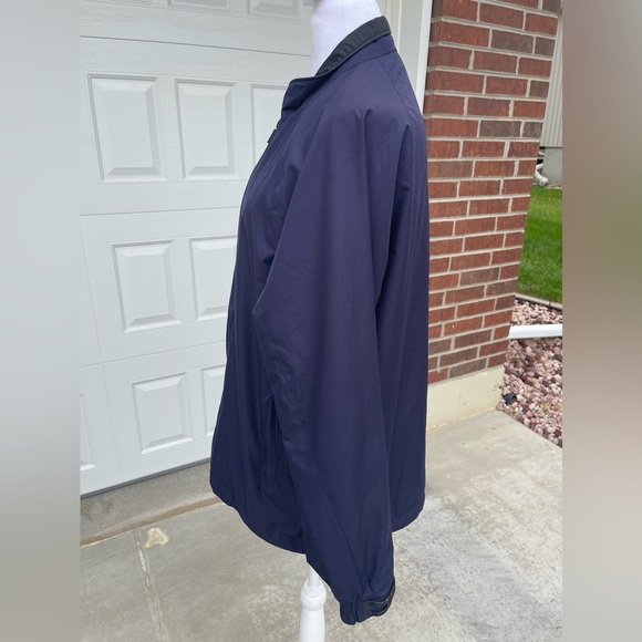 FootJoy DryJoys Tour Collection Jacket Sz M Full Zip Navy Golf - Picture 2 of 7